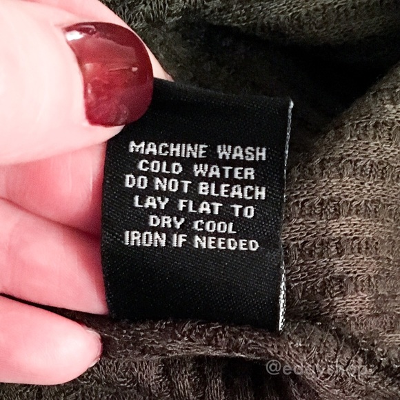 Cold Shoulder 3/4 Sleeve Waffle Knit Dress - Picture 4 of 5